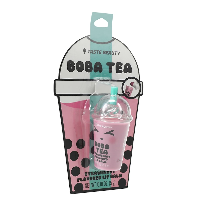 taste beauty® flavored boba tea lip balm 0.18oz