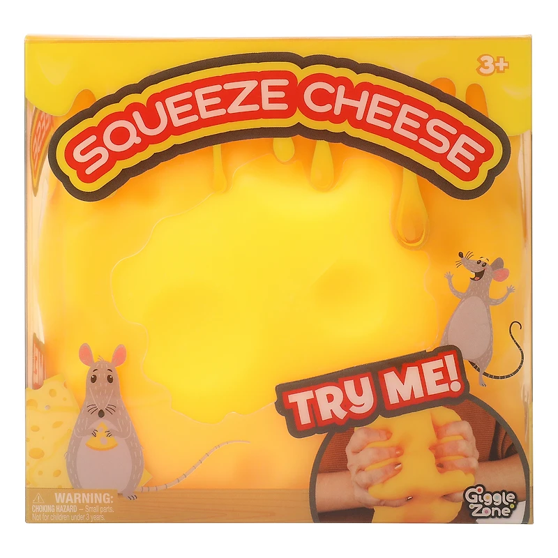 Big Squeeze Cheese Toy