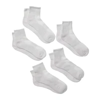 Series-8 Fitness™ Mens Quarter Crew Performance Socks 5-Pack