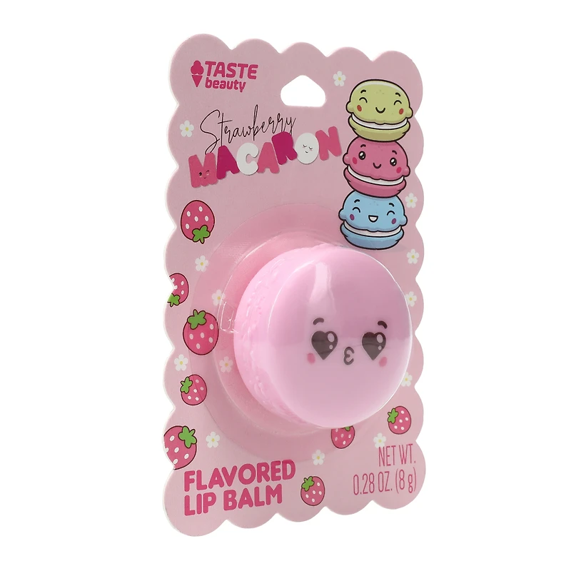 taste beauty® flavored kawaii macaron lip balm 0.28oz