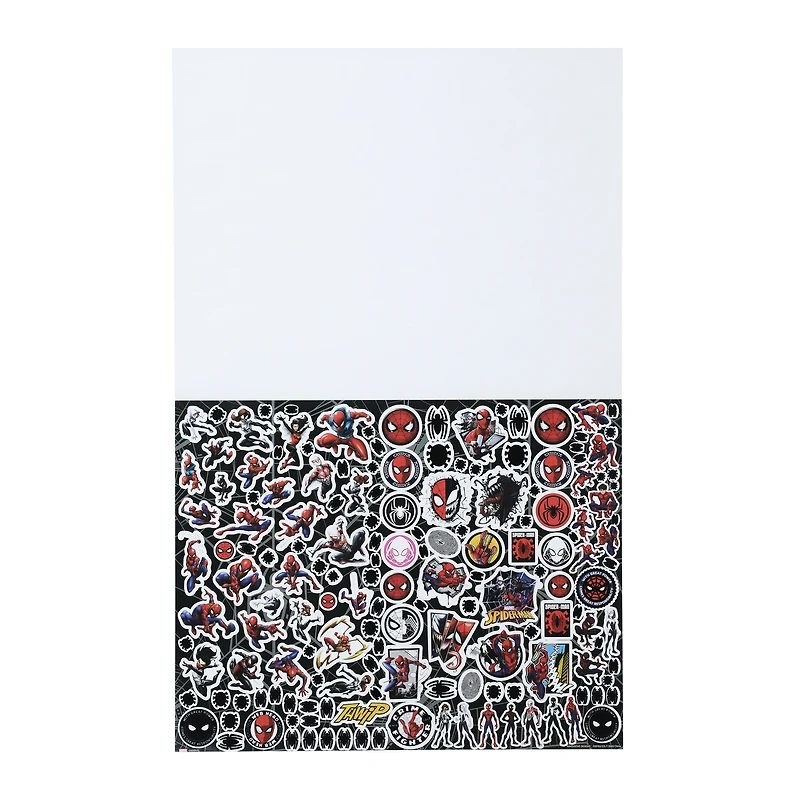 Spider-Man jumbo sticker book with play scenes