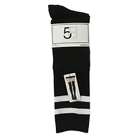 ladies striped over-the-knee boot socks