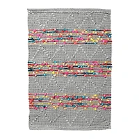 accent paddle rug 2ft x 3ft