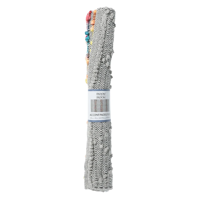 accent paddle rug 2ft x 3ft