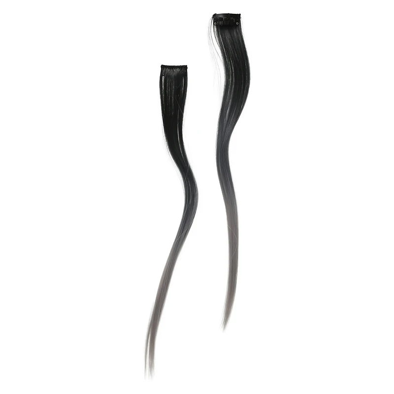 Clip-in Ombre Faux Hair Extensions 2-Count