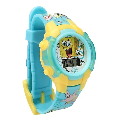 spongebob squarepants™ flashing LCD watch