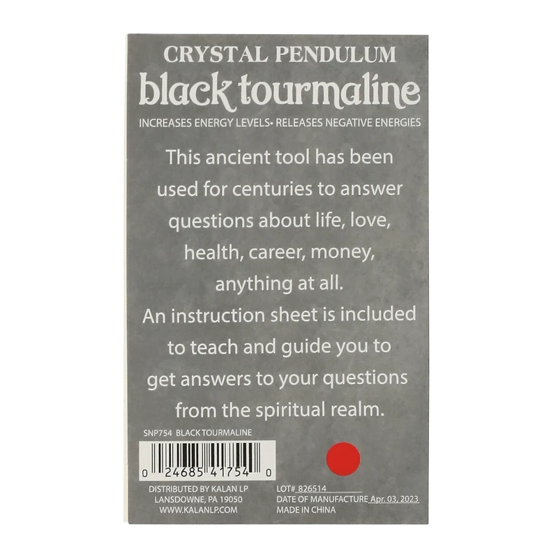 healing crystal pendulum