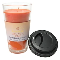 scented latte candle 13oz