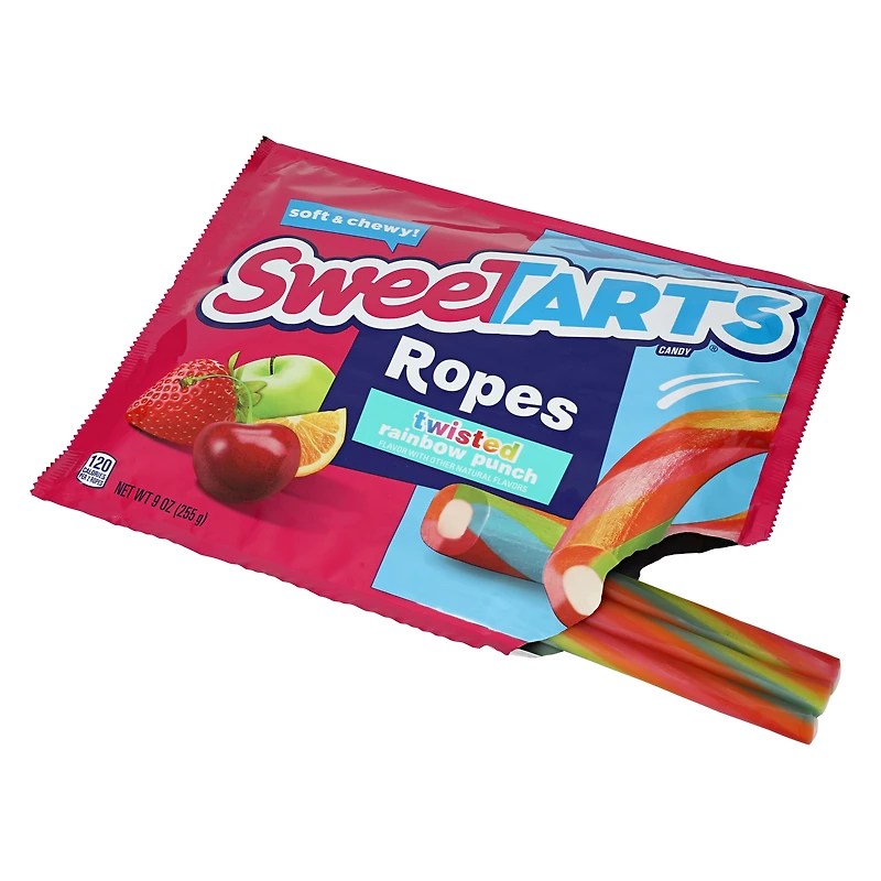 sweetarts® twisted rainbow punch ropes 9oz