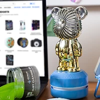 mini portable character fan