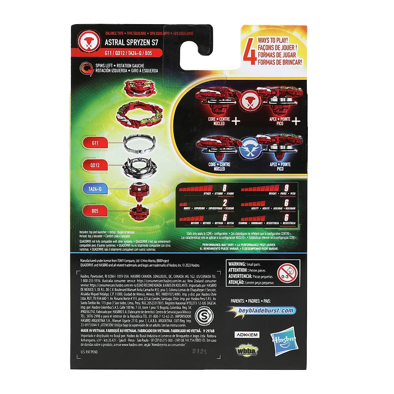 beyblade burst™ quad drive starter pack