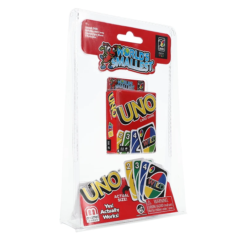 world’s smallest® uno® card game