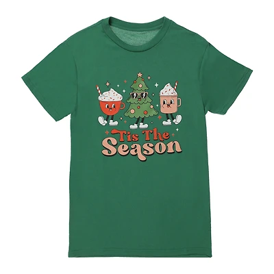 'tis the season christmas graphic tee