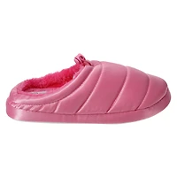 Ladies Quilted Puffer Slippers