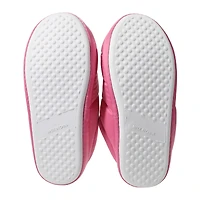 Ladies Quilted Puffer Slippers