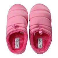 Ladies Quilted Puffer Slippers