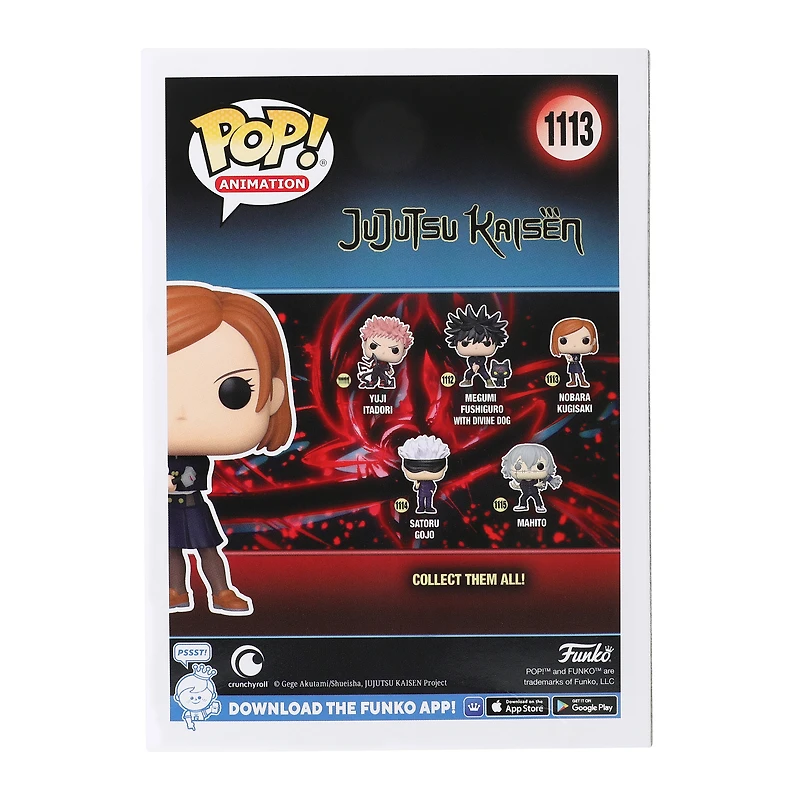 Funko Pop! Jujutsu Kaisen Nobara Kugisaki vinyl figure