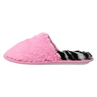 Ladies Fuzzy Scuff Slippers