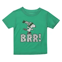 kid's peanuts® snoopy™ ice-skating graphic tee