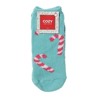 ladies cozy holiday ankle socks