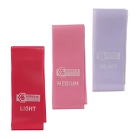 series-8 fitness™ mini resistance bands 3-count