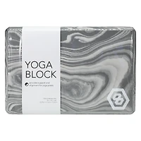 series-8 fitness™ marble print yoga block