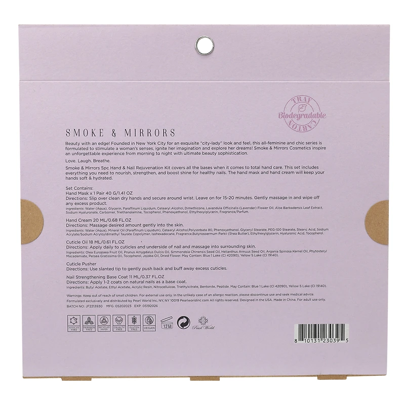 smoke & mirrors hand & nail kit 5-piece
