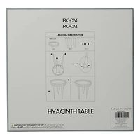 Hyacinth Table 11.6in x 16.4in