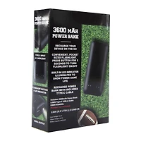 3600mAh Power Bank Charger With Flashlight