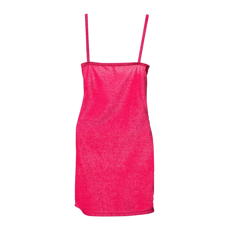 sparkly gold disco dress