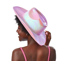 iridescent cowgirl hat