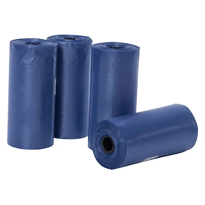 pet waste bag refill rolls 4-count (60 bags)