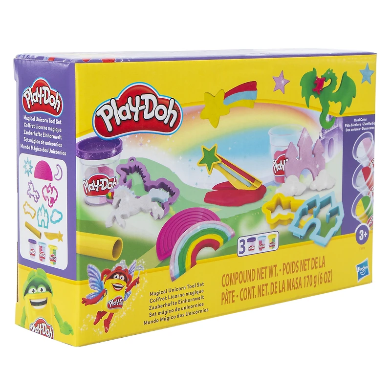 play-doh magical unicorn tool set