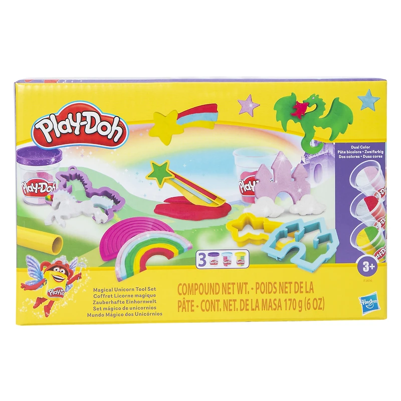 play-doh magical unicorn tool set