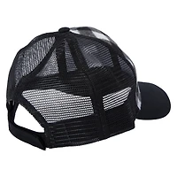 plaid flannel trucker hat