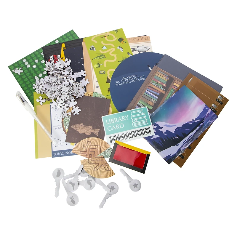 the escape room game - cabin in the woods edition