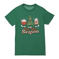 'tis the season christmas graphic tee