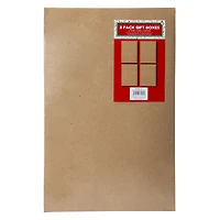 Holiday Gift Boxes 8-Count - Kraft