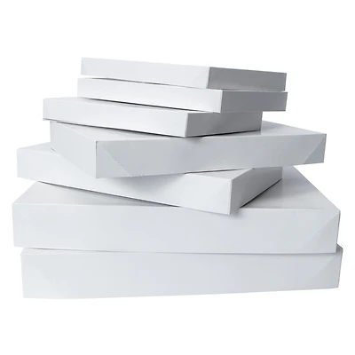 Holiday Gift Boxes 8-Count - White