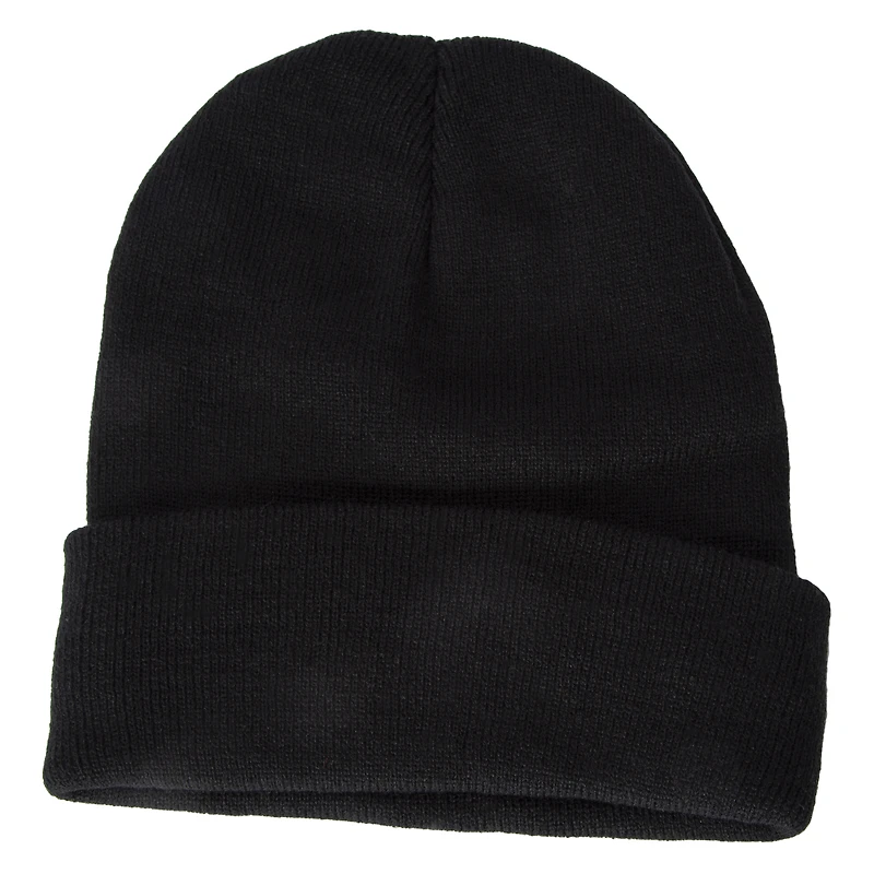 satin-lined beanie hat