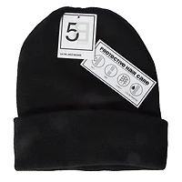 satin-lined beanie hat