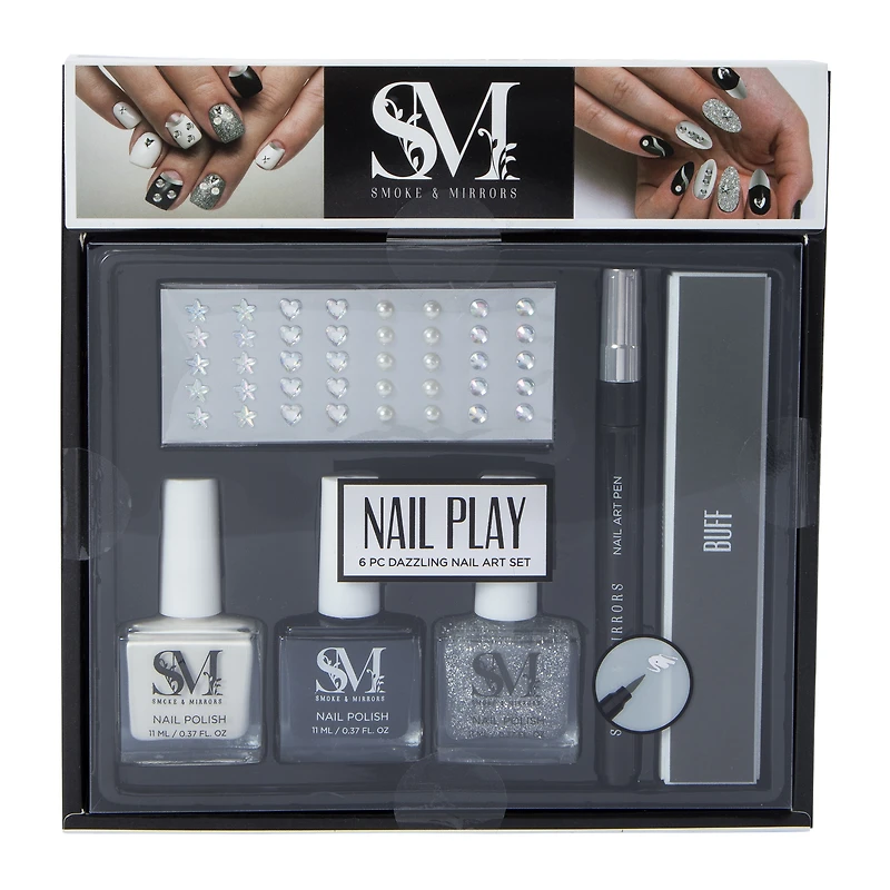 Smoke & Mirrors Nail Art 6-Piece Set - Nail Play