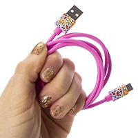 4ft Print USB-C Cable