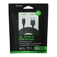 10ft 8-pin charging cable