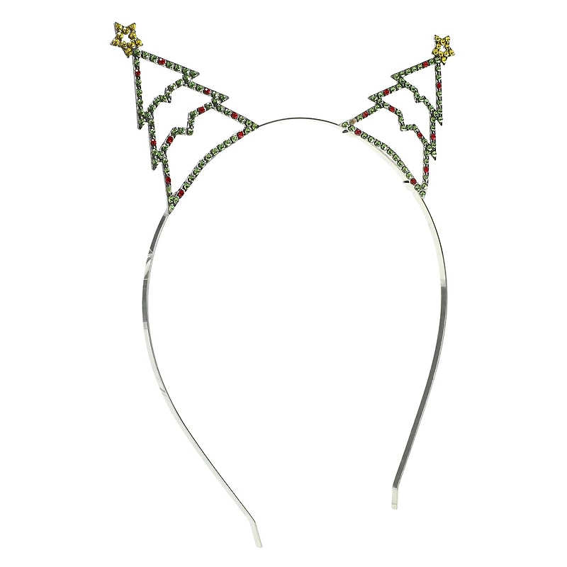 christmas tree holiday headband