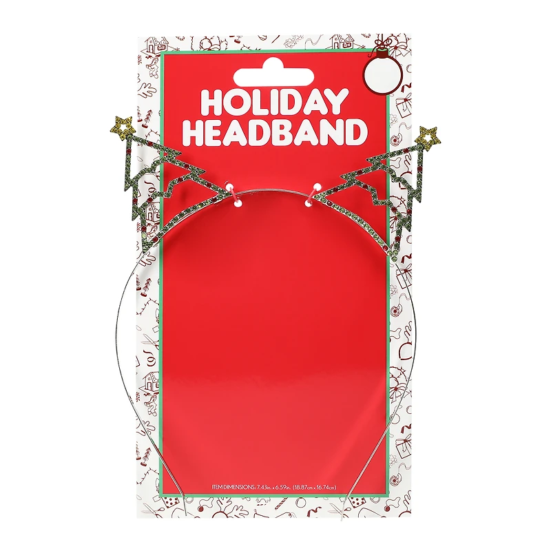 christmas tree holiday headband