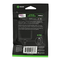 6ft 8-pin to USB-A charging cable