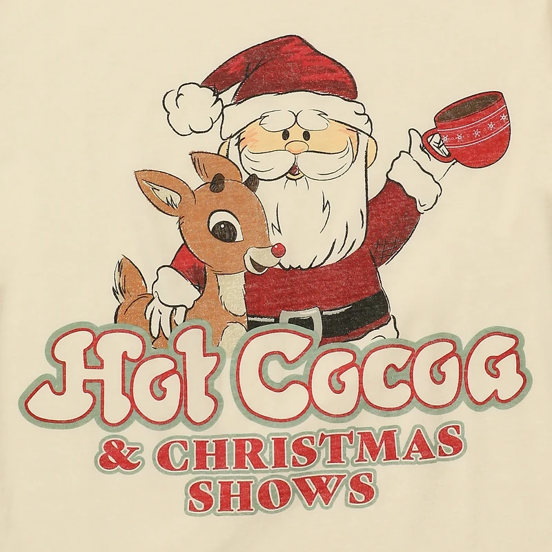 rudolph the red-nosed reindeer® 'hot cocoa' graphic tee