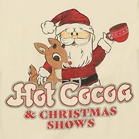 rudolph the red-nosed reindeer® 'hot cocoa' graphic tee