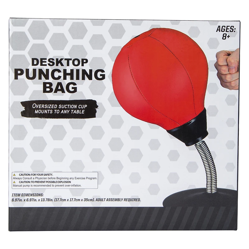 desktop punching bag 8.97in x 13.78in